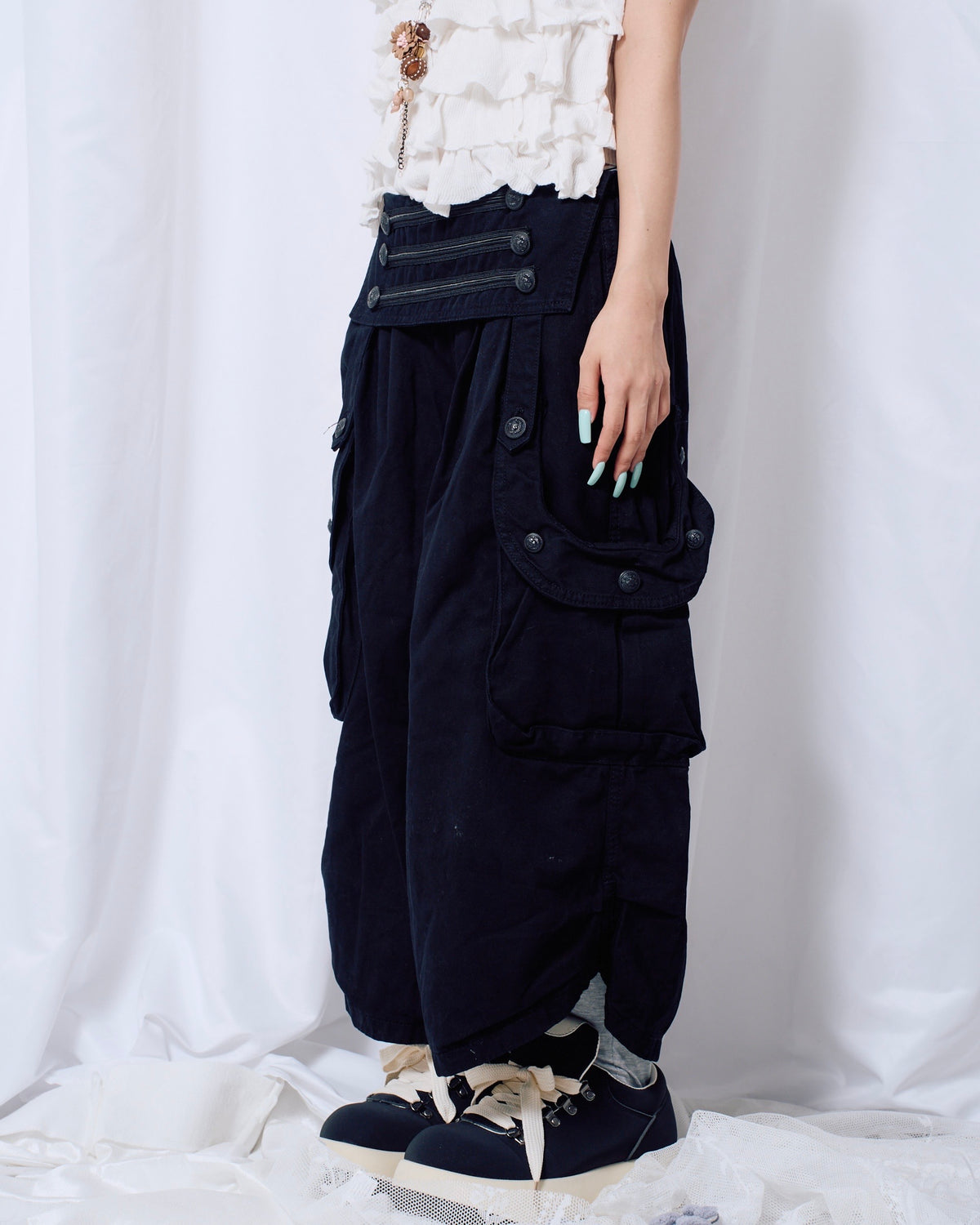 9/18 20:00 発売 国際配送【Nerd out XU】Napoleon Deconstructed Overalls