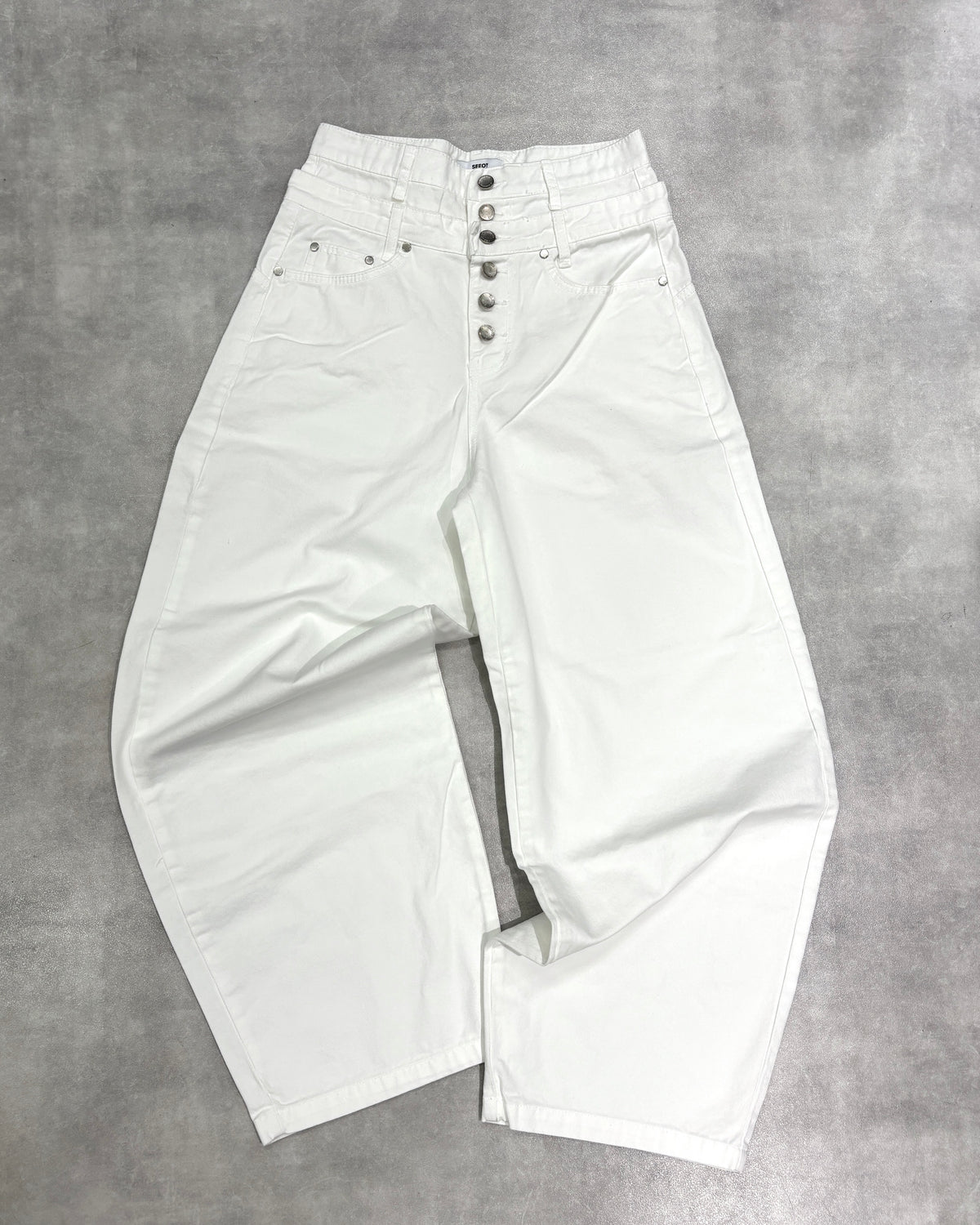 名古屋店WEB限定【nmtc+】Double Waist wrap Cover Pants (2color)