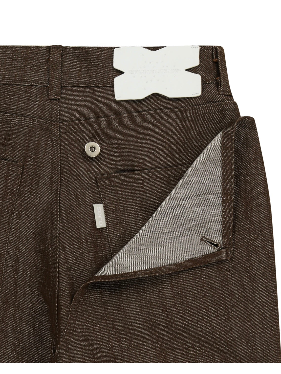 【OJOS】Metal Denim Pants