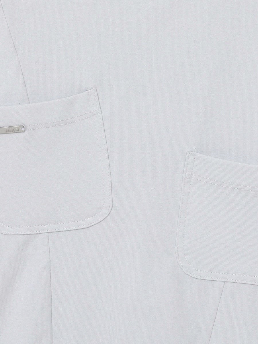 【Miseki seoul】Pocket pointed sleeveless