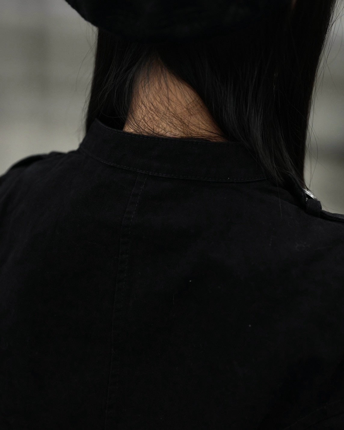 受注制【Never mind the XU】Napoleon grunge denim jacket (2color)