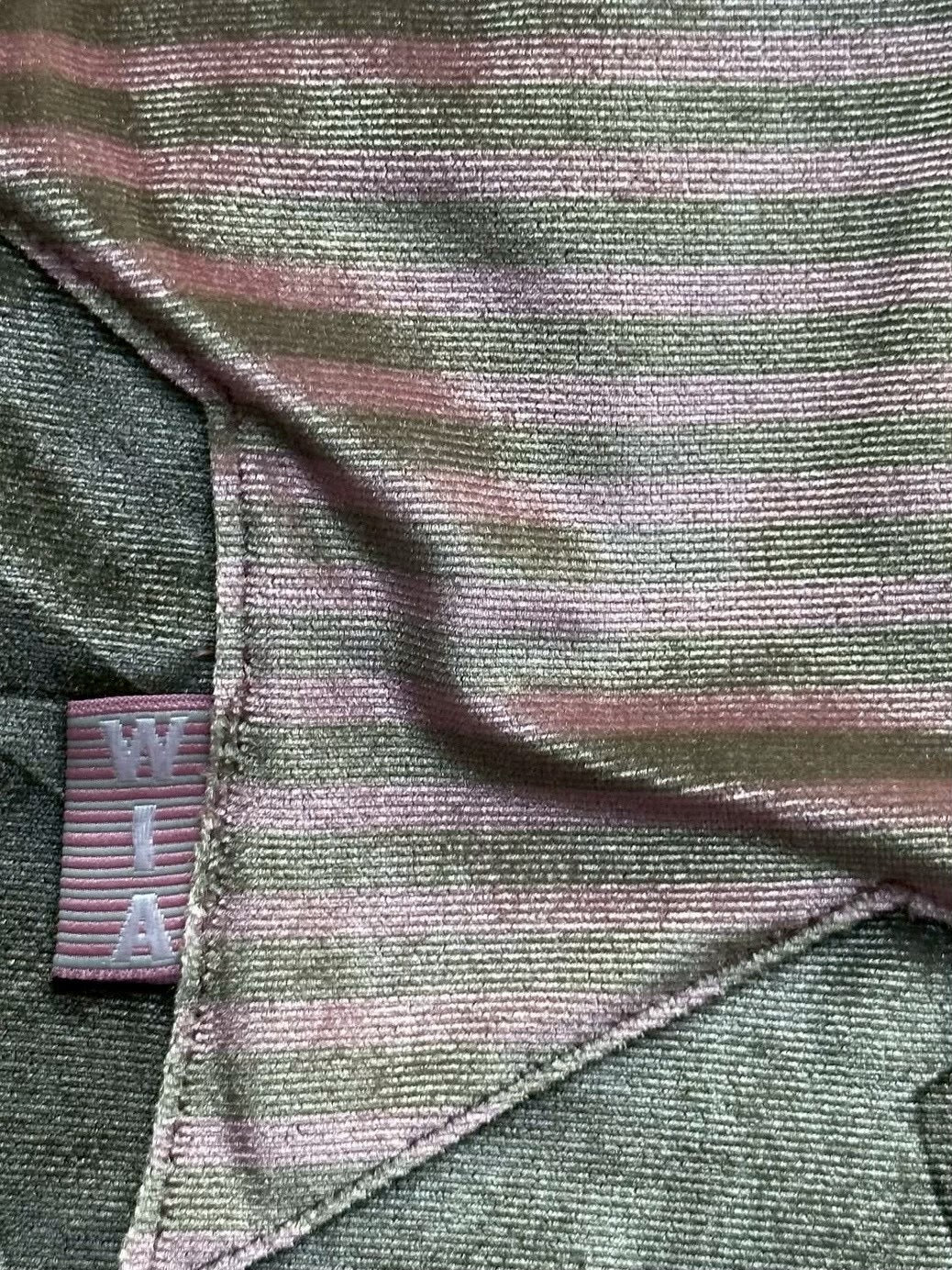 【W.I.A】VELOUR ZIP UP HOODIE