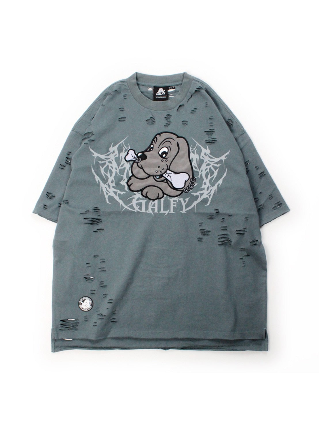 【GALFY】病みに溶かされし大ダメージTシャツ