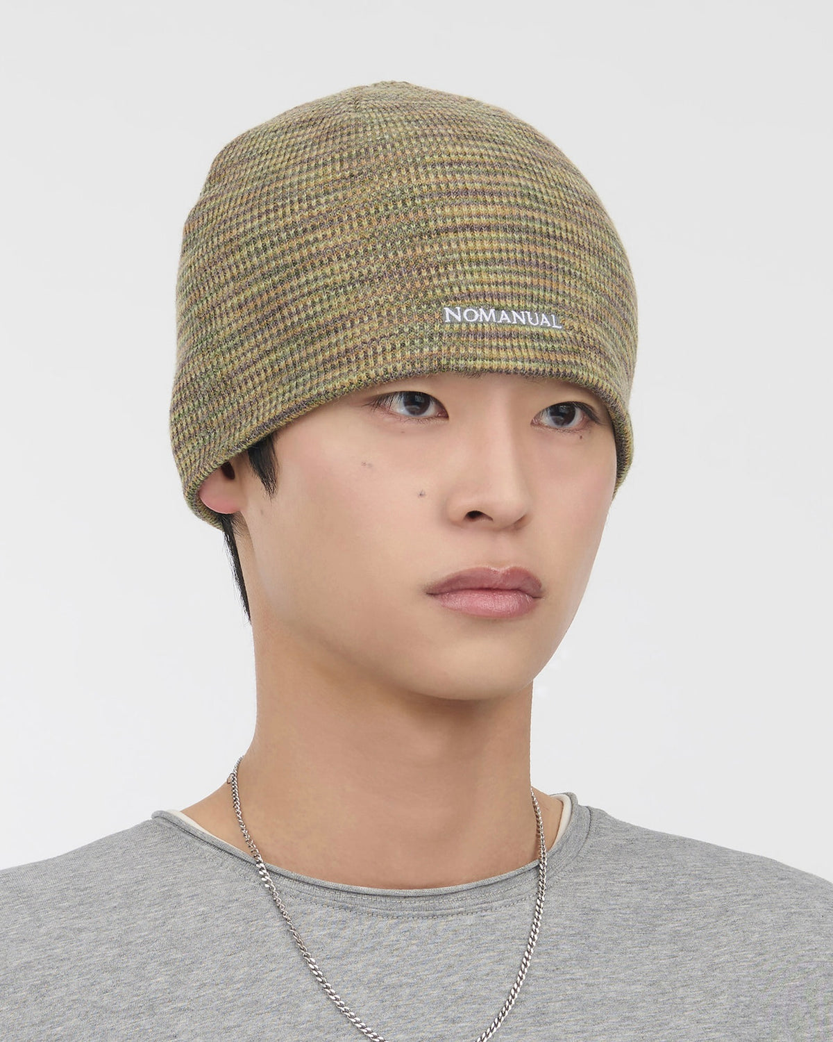 【NOMANUAL】NM MIXED BEANIE