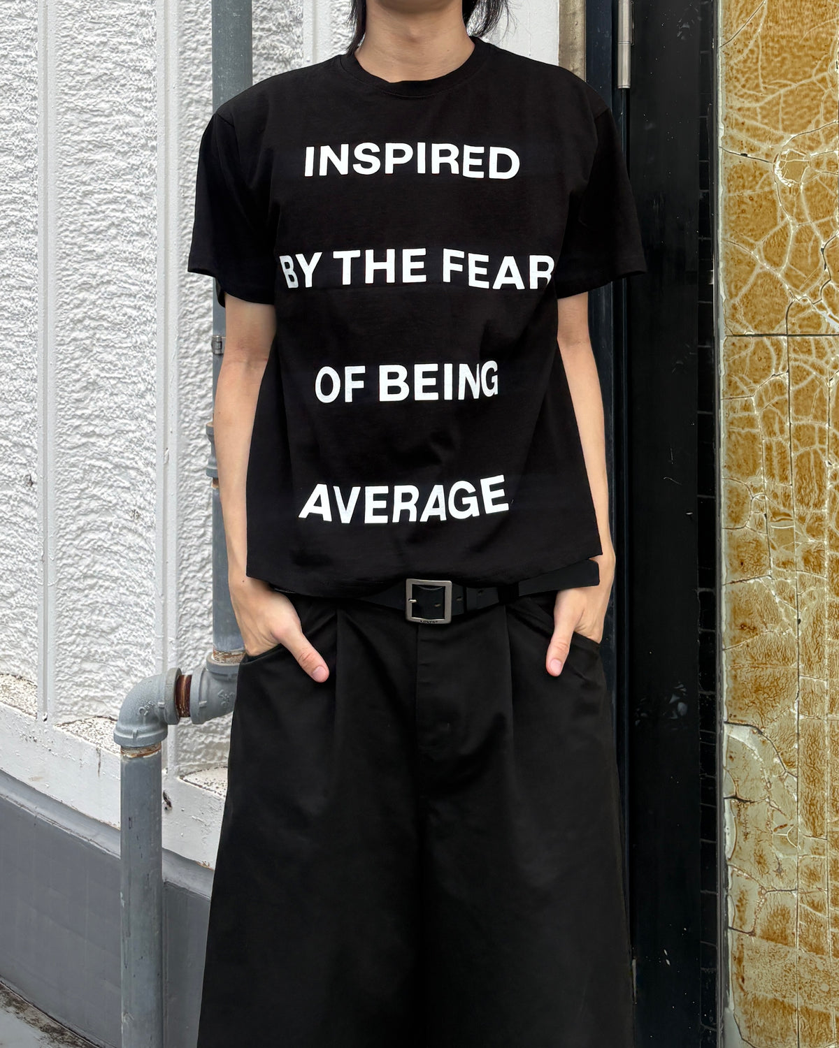 受注制【youll】message tee (3color)