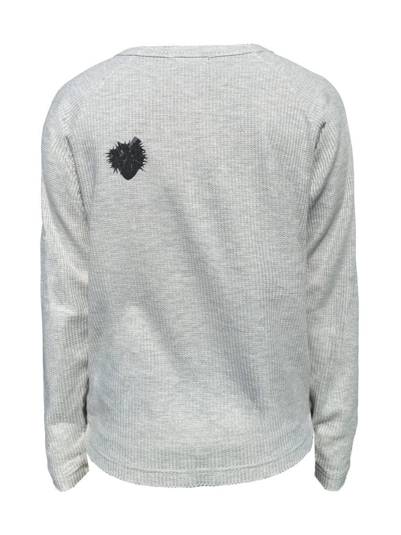 【BEBOF】Waffle Cut Sleeve