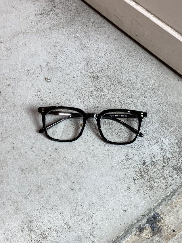 【Chikashitsu +】clear sunglasses 4