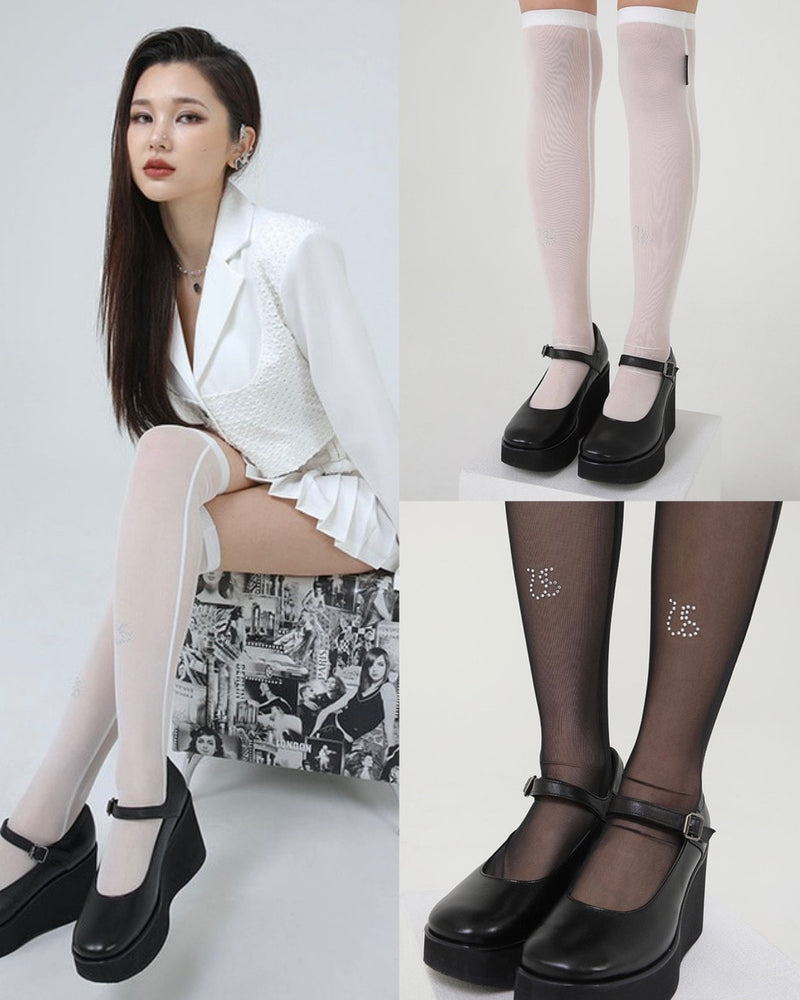 【ugly shadow】BIZ KNEE SOCKS
