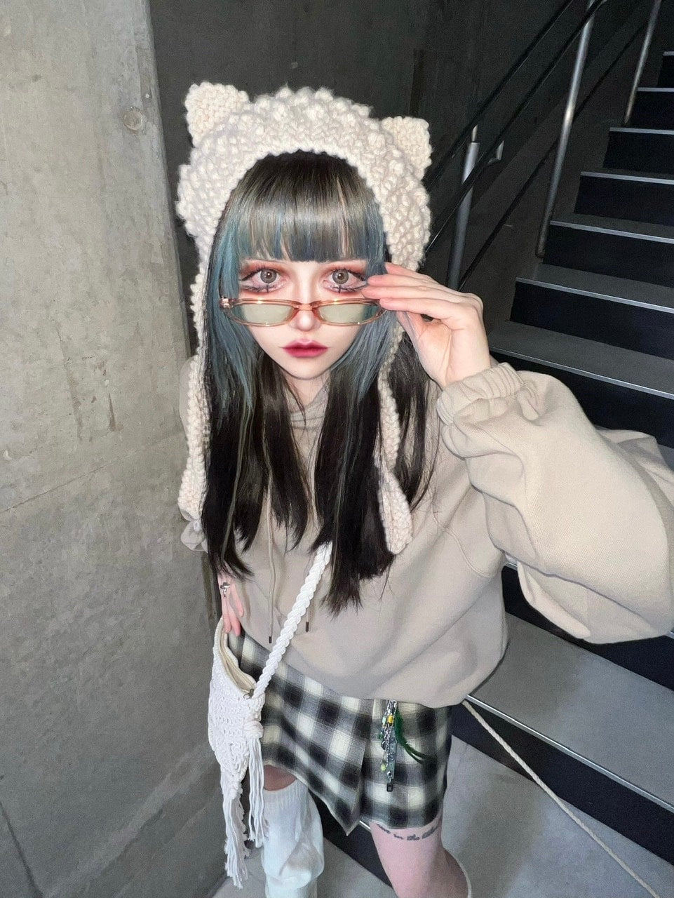 【Never mind the XU】color sunglasses 2 (7color)