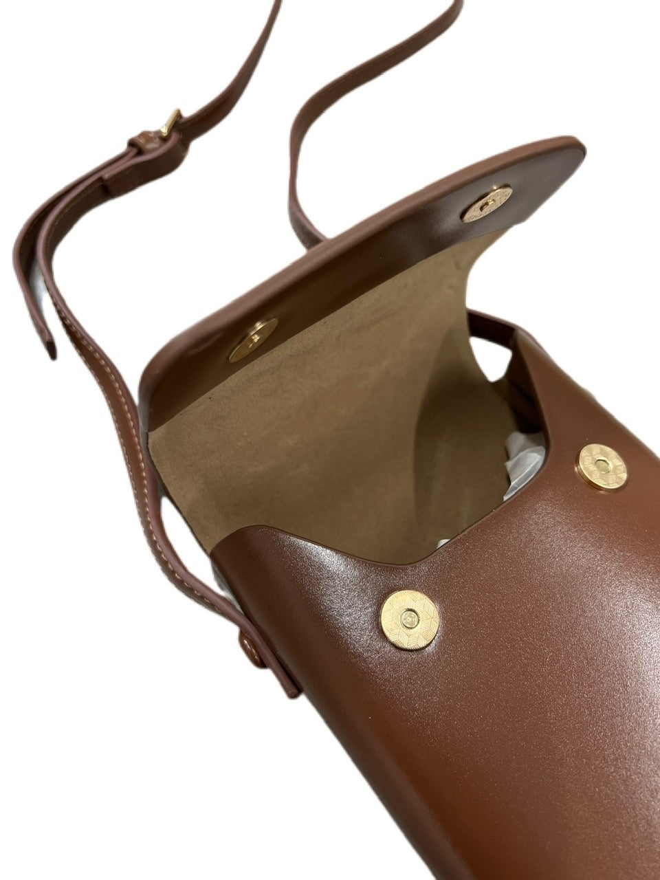 受注制【Chikashitsu +】leather pouch bag (3color)