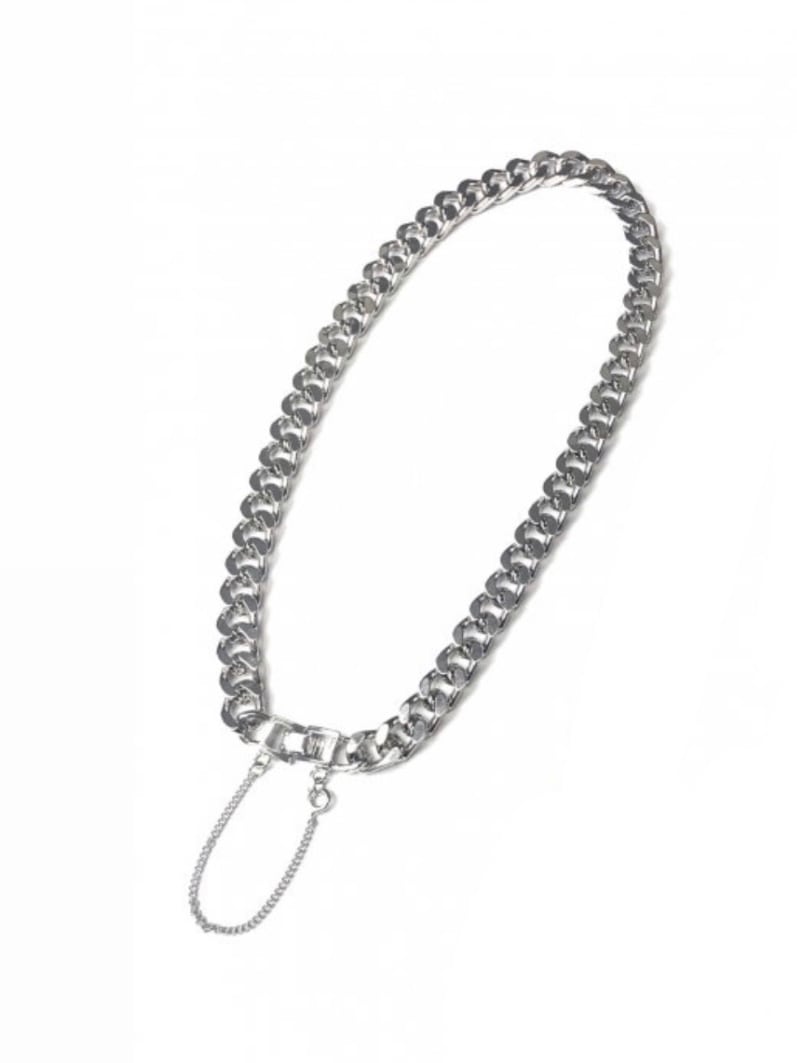 受注制【Chikashitsu +】design chain necklace 2