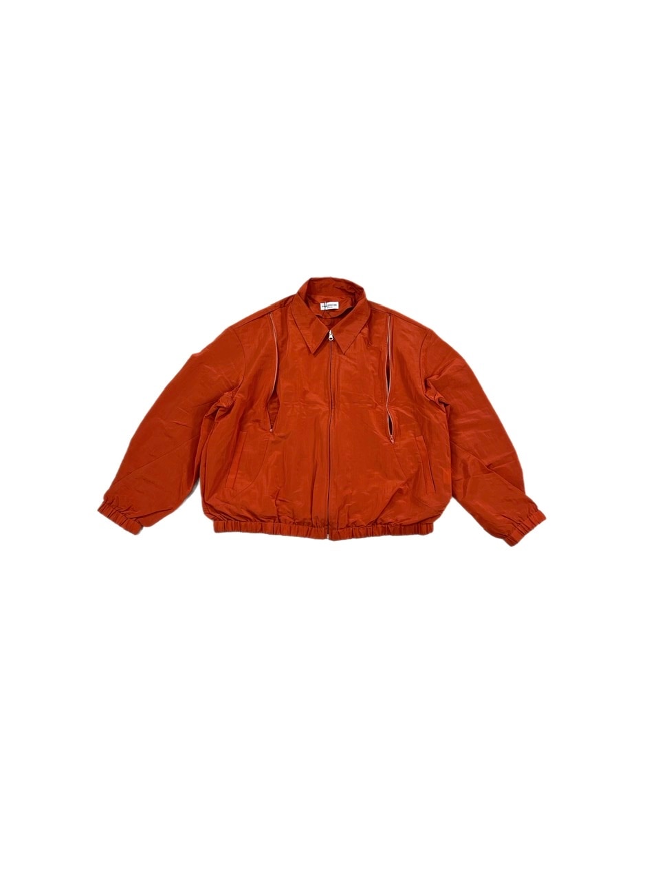 受注制【Chikashitsu +】shoulder slit design blouson (3color)