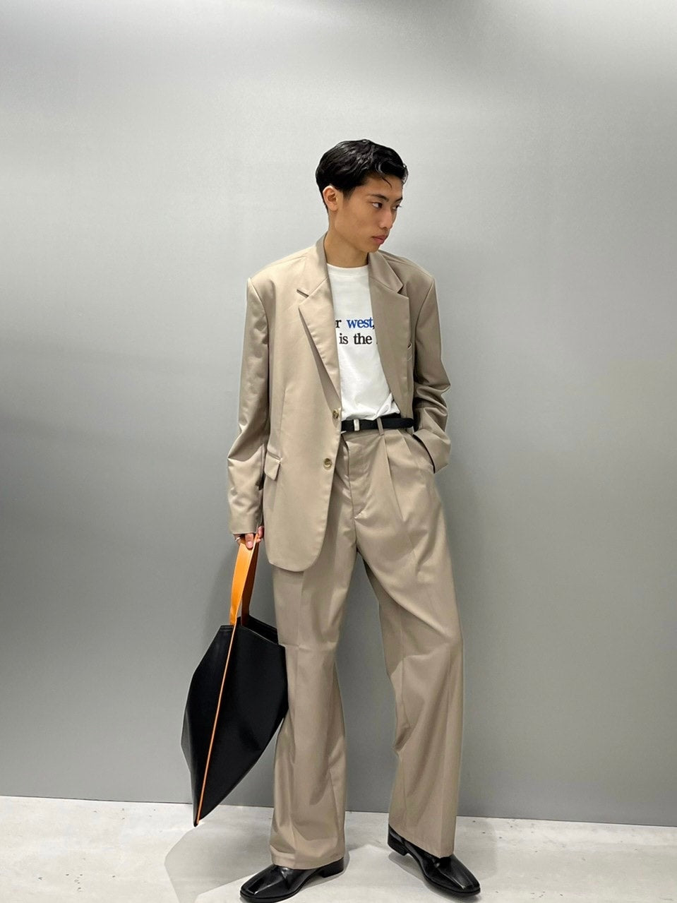 【Chikashitsu +】set up shingle jacket (4color)