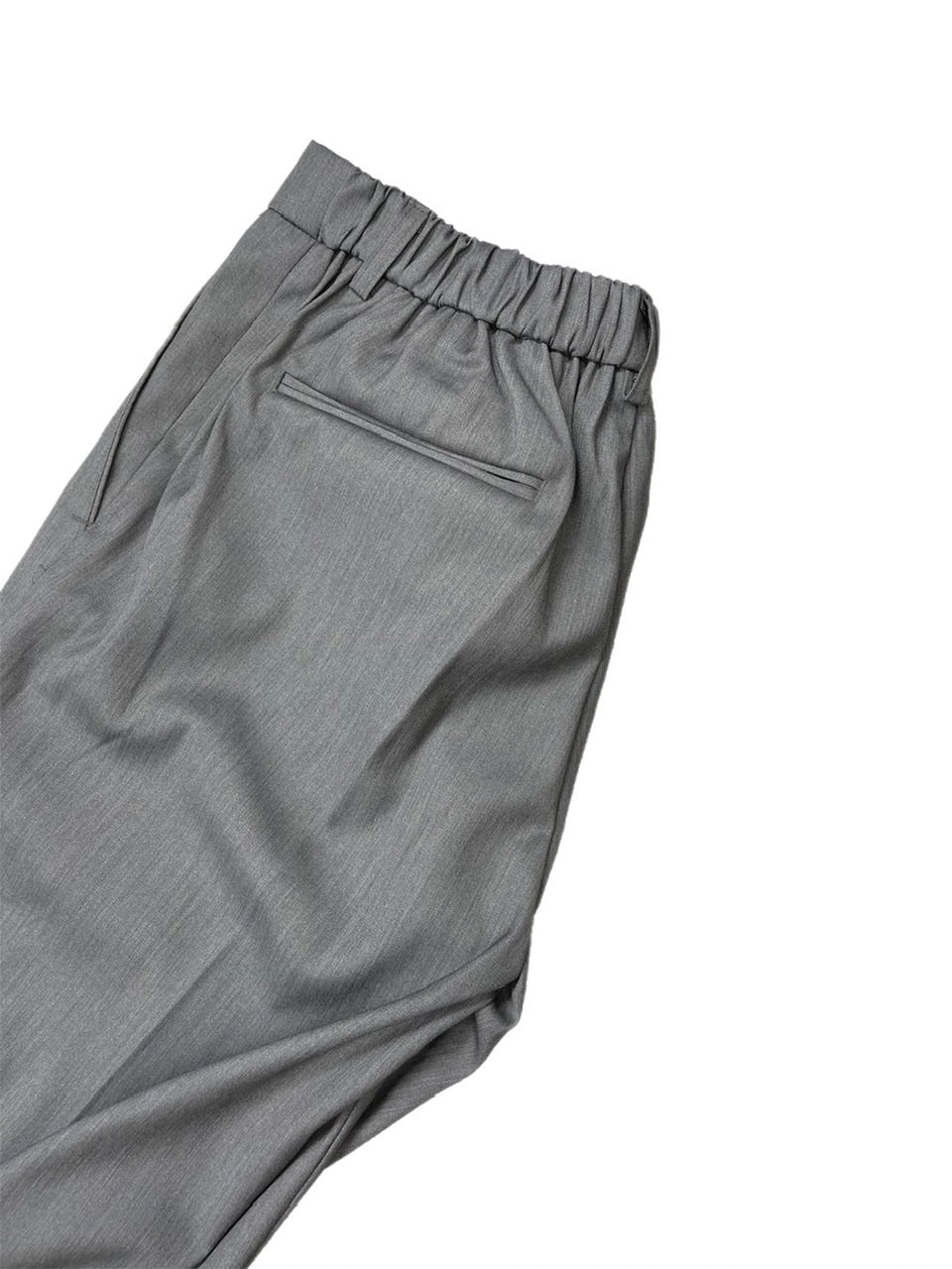 【Chikashitsu +】set up straight slacks (4color)