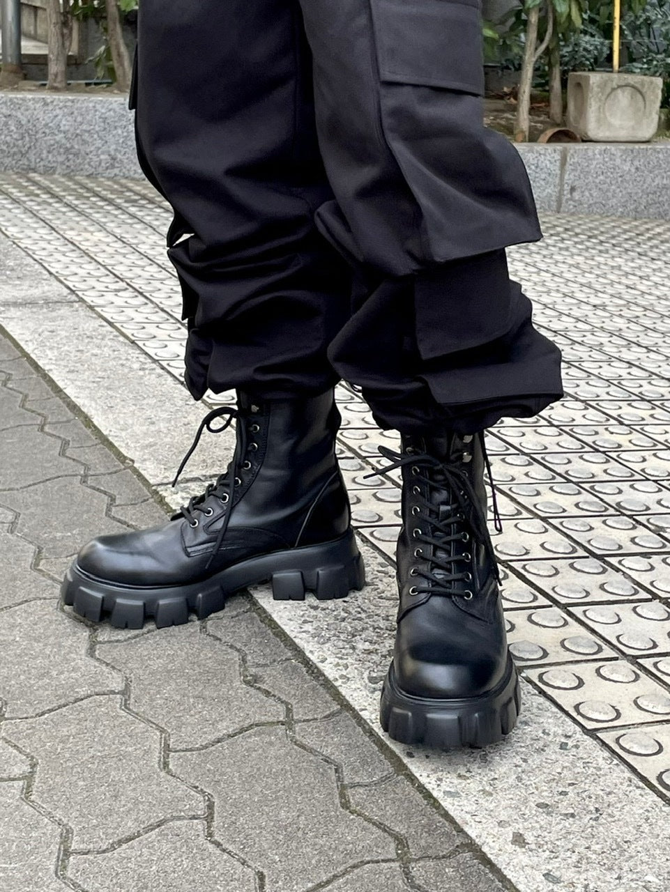 受注制【Chikashitsu +】design sole boots – PRESSING WEB SHOP