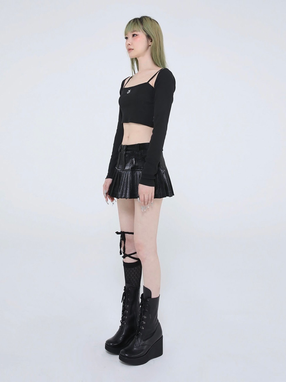 【Ugly shadow】DAILY CROP CARDIGAN