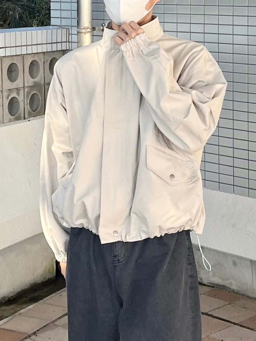 受注制【youll】cropped loose fit jacket