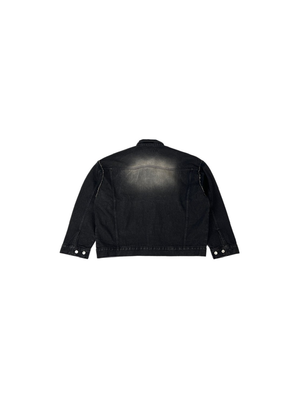 受注制【Chikashitsu +】vintage wash denim jacket (2color)