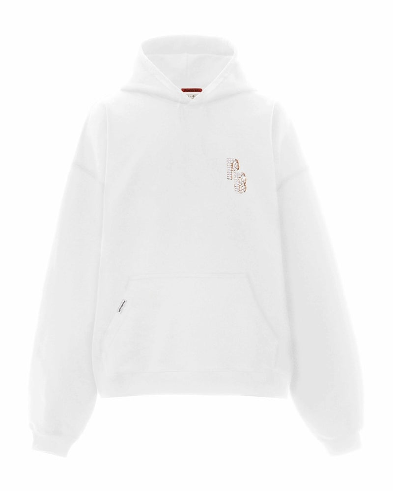 【POSH BRAIN】DIAMOND CHOKER HOODIE