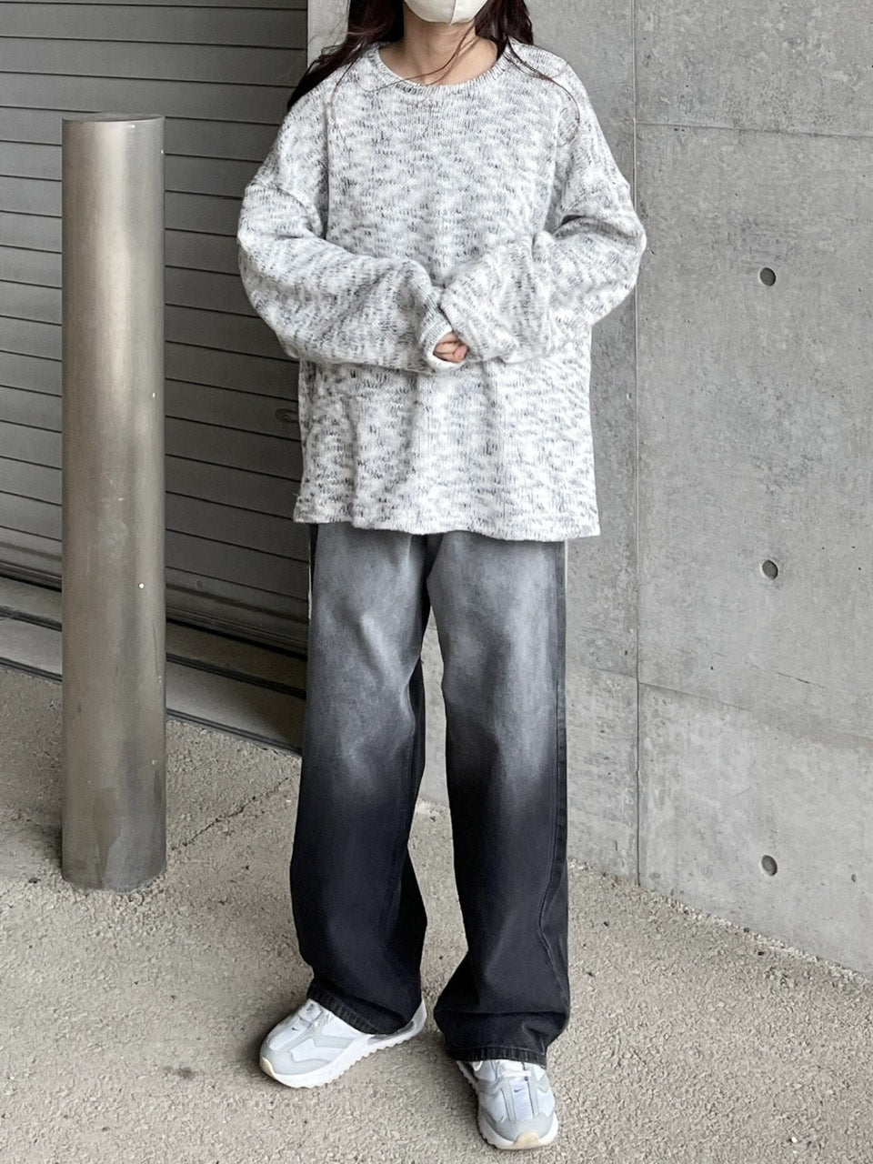 【youll】mix knit (2color)