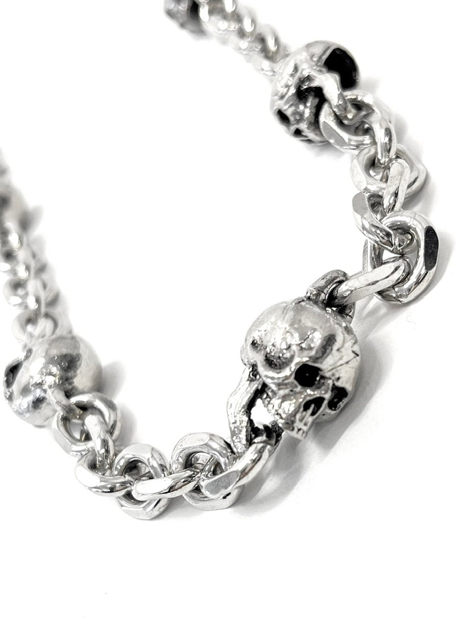 受注制【Bizarre Maiden】skull wallet chain