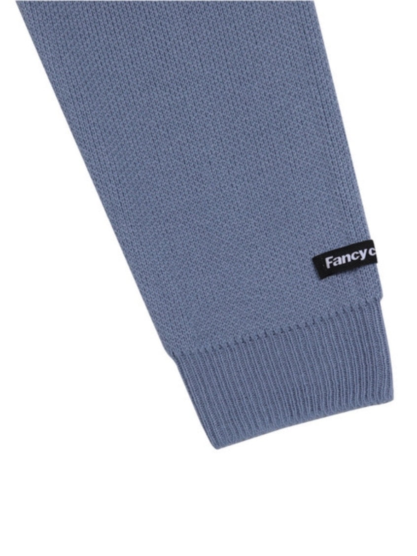 【FANCY CLUB】FANCY STAMP CROP CARDIGAN