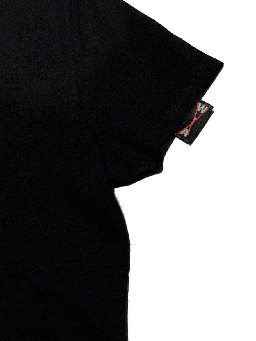 【W.I.A】BREAK ROLLED T-SHIRT-100