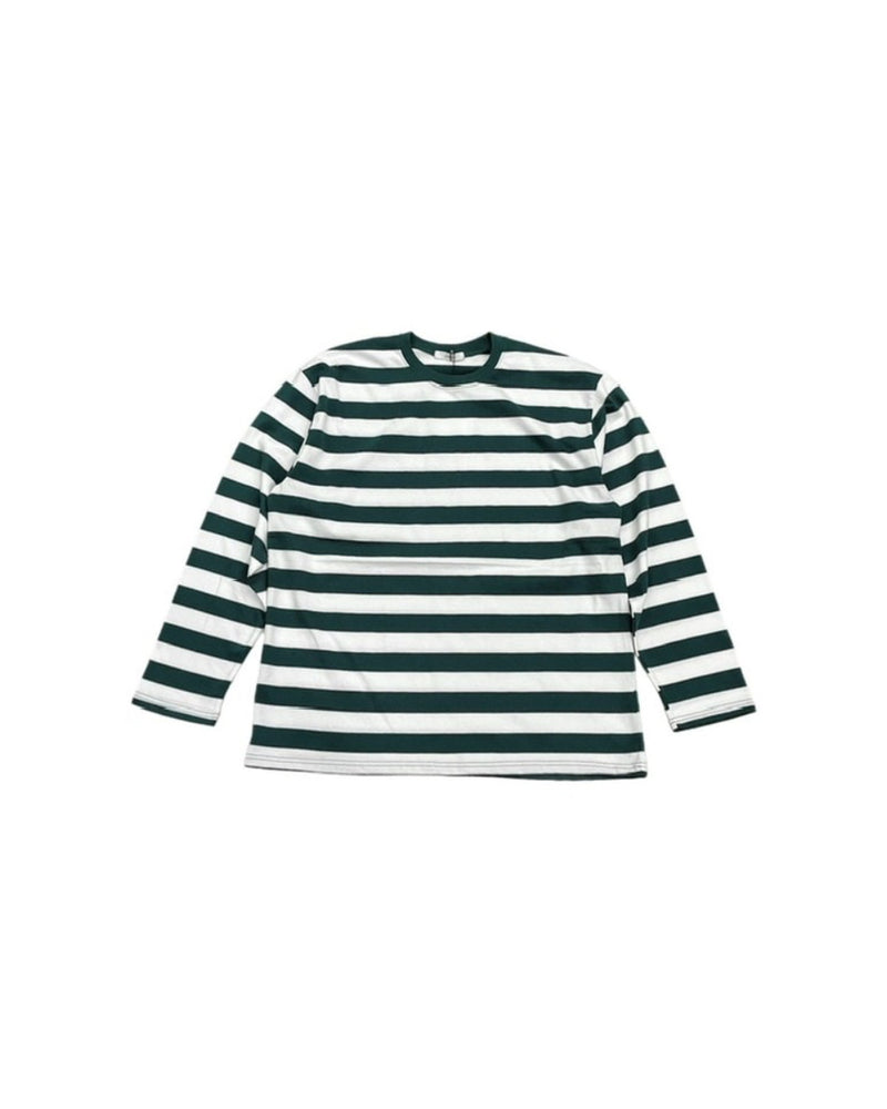 受注制【Chikashitsu +】border long sleeve (2color)