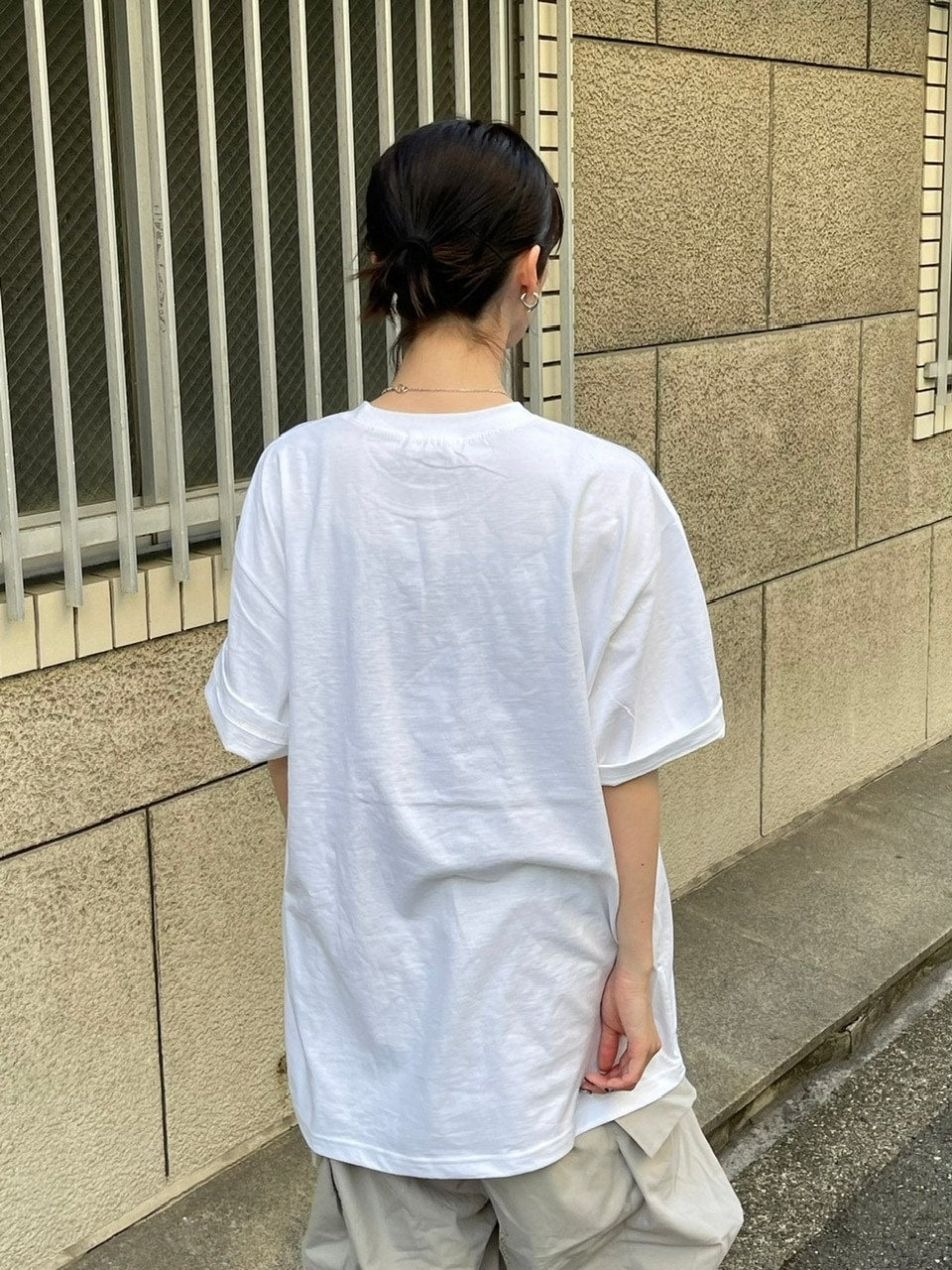 受注制【Chikashitsu +】oversized graphic t-shirt 2 (2color)