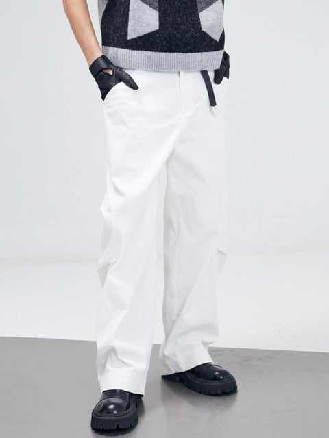 【ARCH by ROARINGWILD】Knee Pleat Jeans