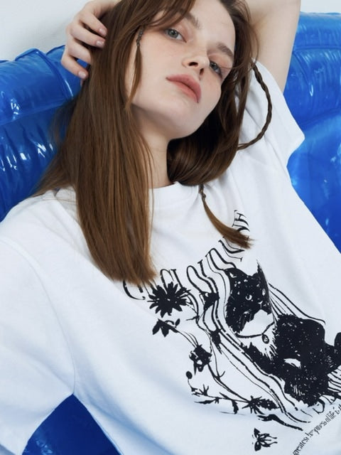 【FANCY CLUB】SERENITY OVER TEE