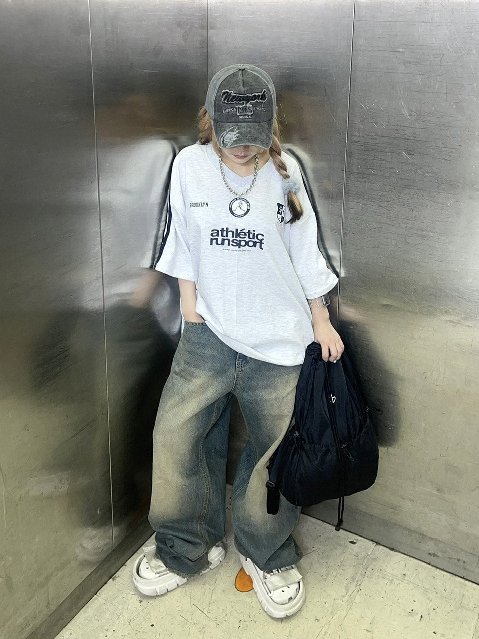 受注制【Never mind the XU】grunge cap (3color)