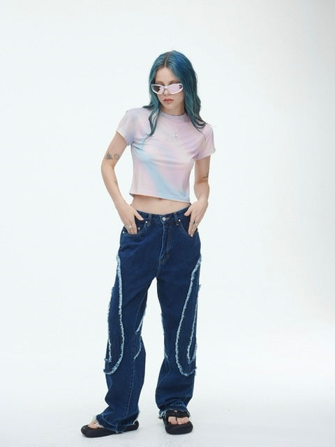 【SSERPE】COMMA DENIM PANTS
