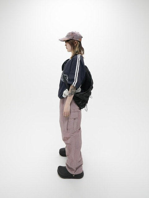 受注制【Never mind the XU】FORCE nylon tee (3color)