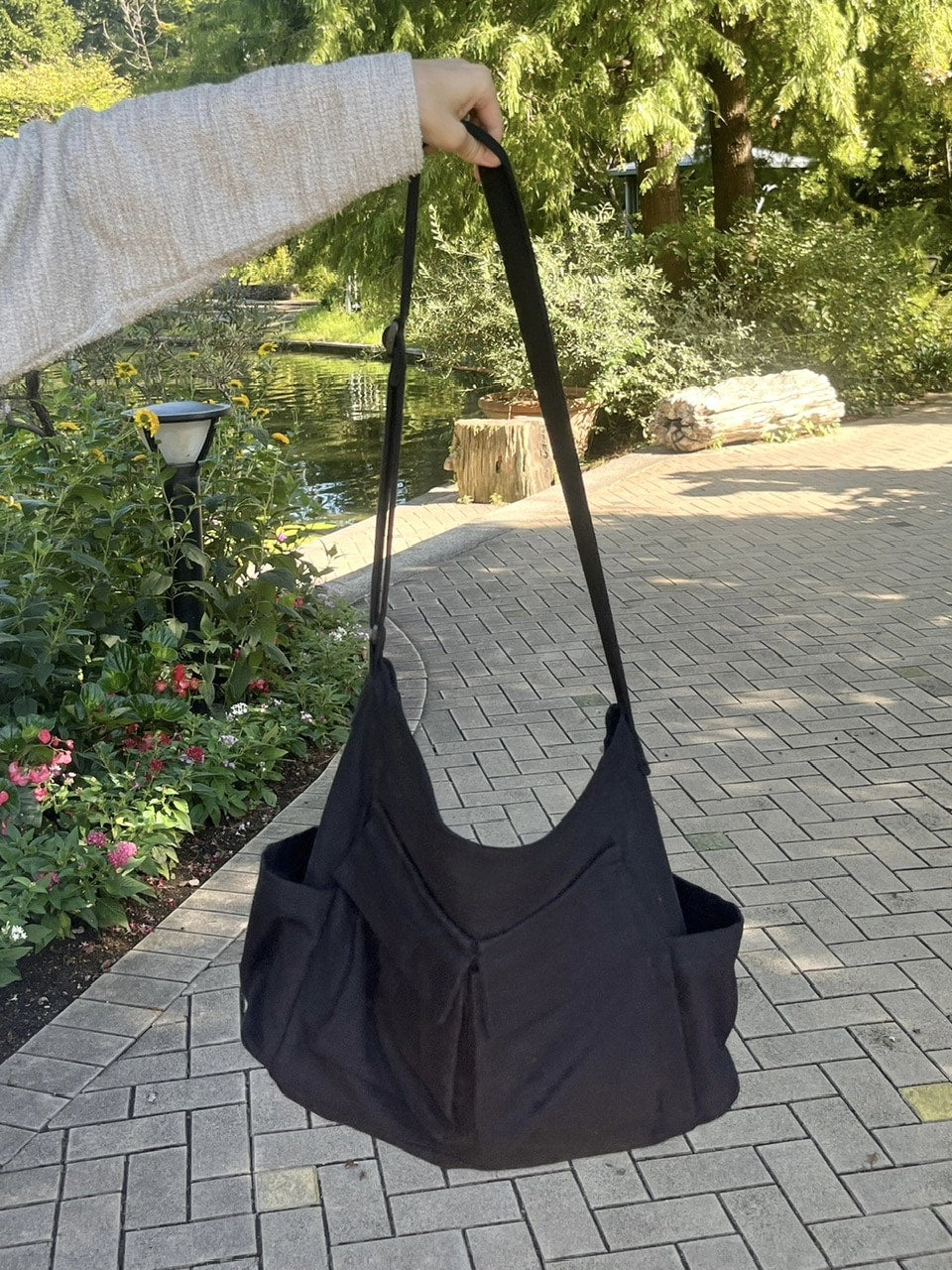 受注制【youll】pocket shoulder bag (2color)