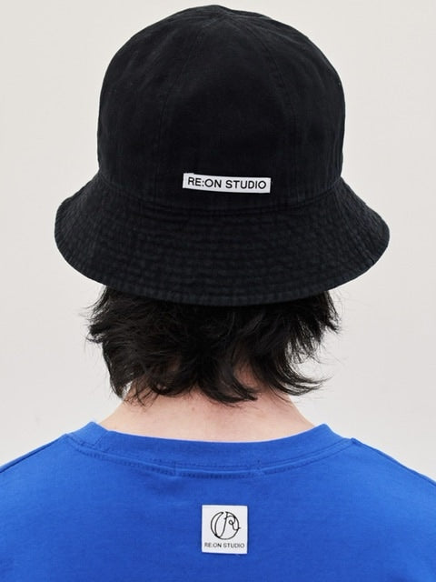 【RE:ON STUDIO】REON LOGO COTTON BUCKET HAT