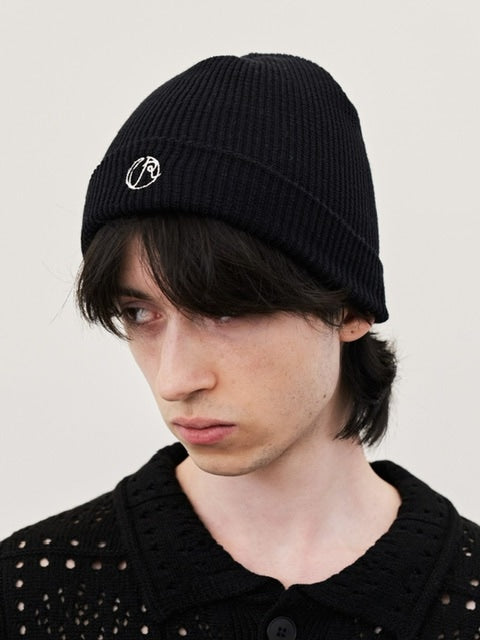 【RE:ON STUDIO】REON LOGO COTTON BEANIE