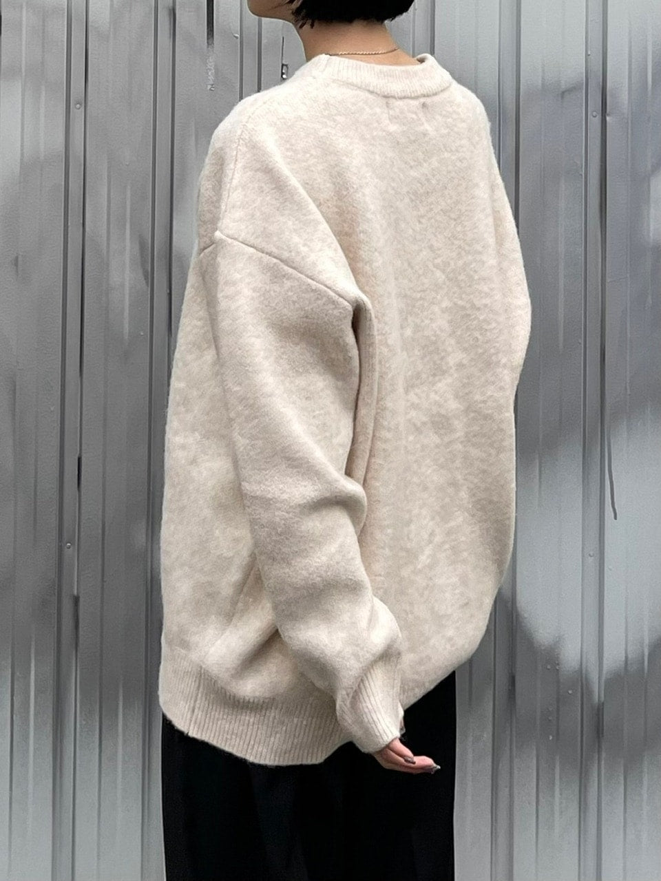 受注制【Chikashitsu +】unisex 6color knit (6color) / 【チカシツプラス】ユニセックス6カラー長袖ニット
