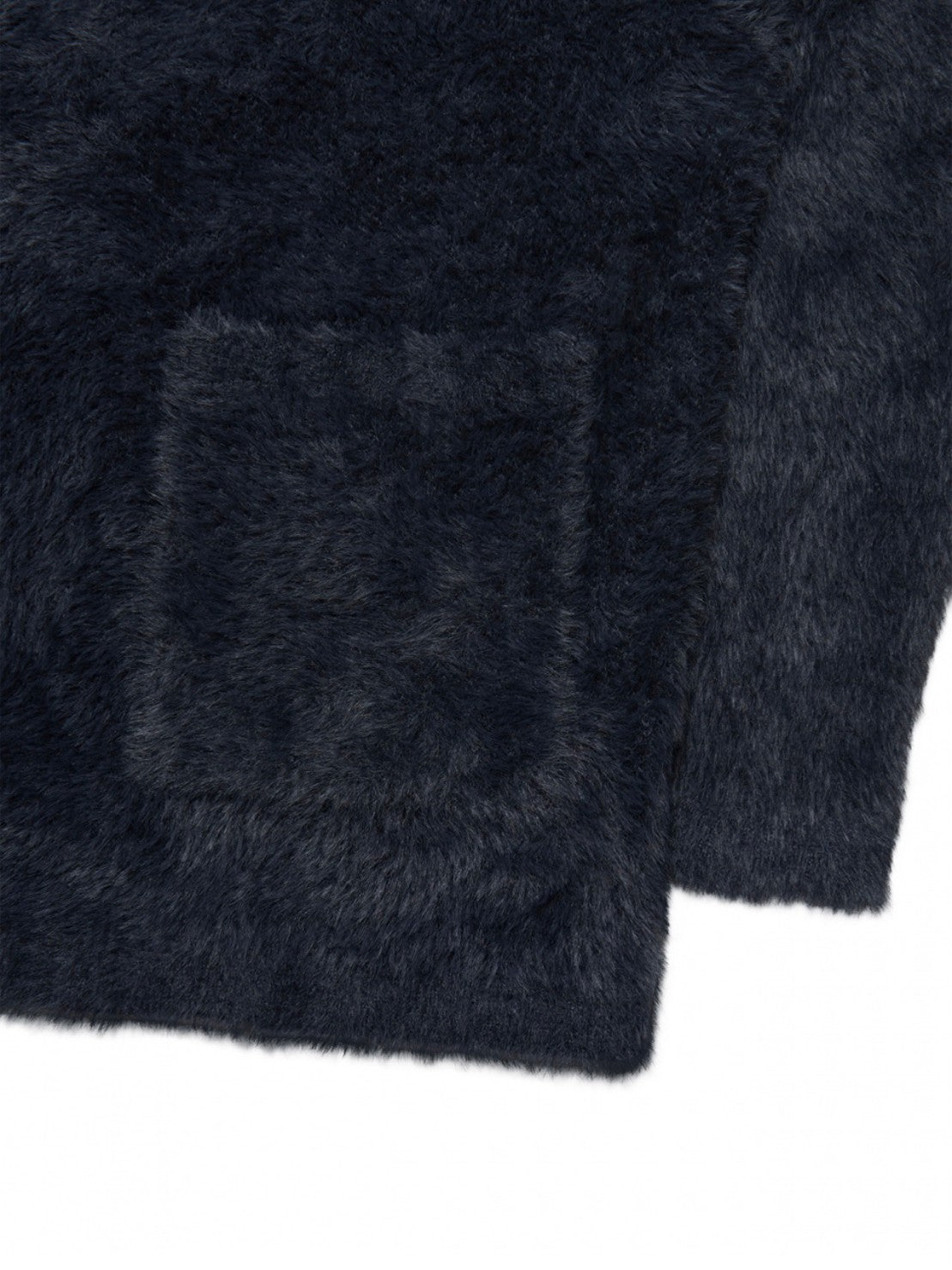 【NOMANUAL】HAIRY SOFT CARDIGAN / 【ノーマニュアル】ヘアリーソフト長袖カーディガン