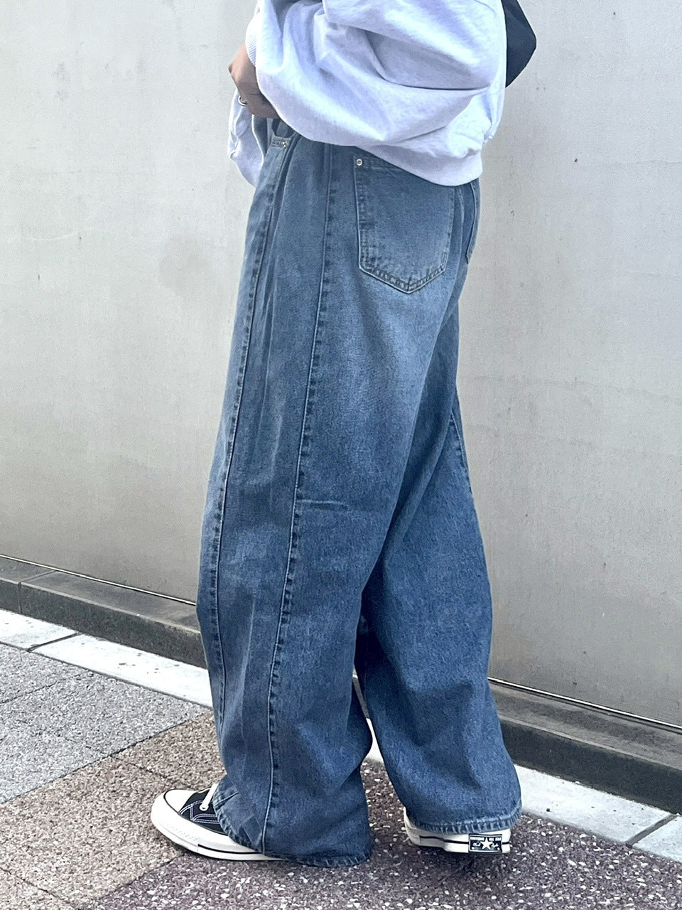 受注制【RENOL】denim wide pants (2color) – PRESSING WEB SHOP