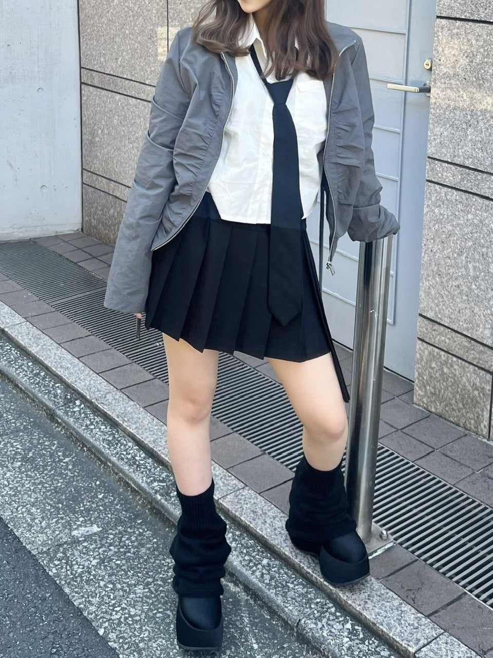 受注制【nmtc +】simple necktie (2color)