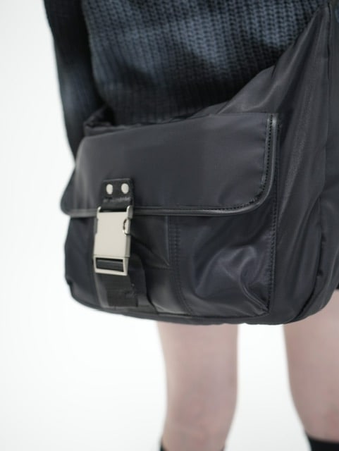 受注制【Never mind the XU】buckle cross bag