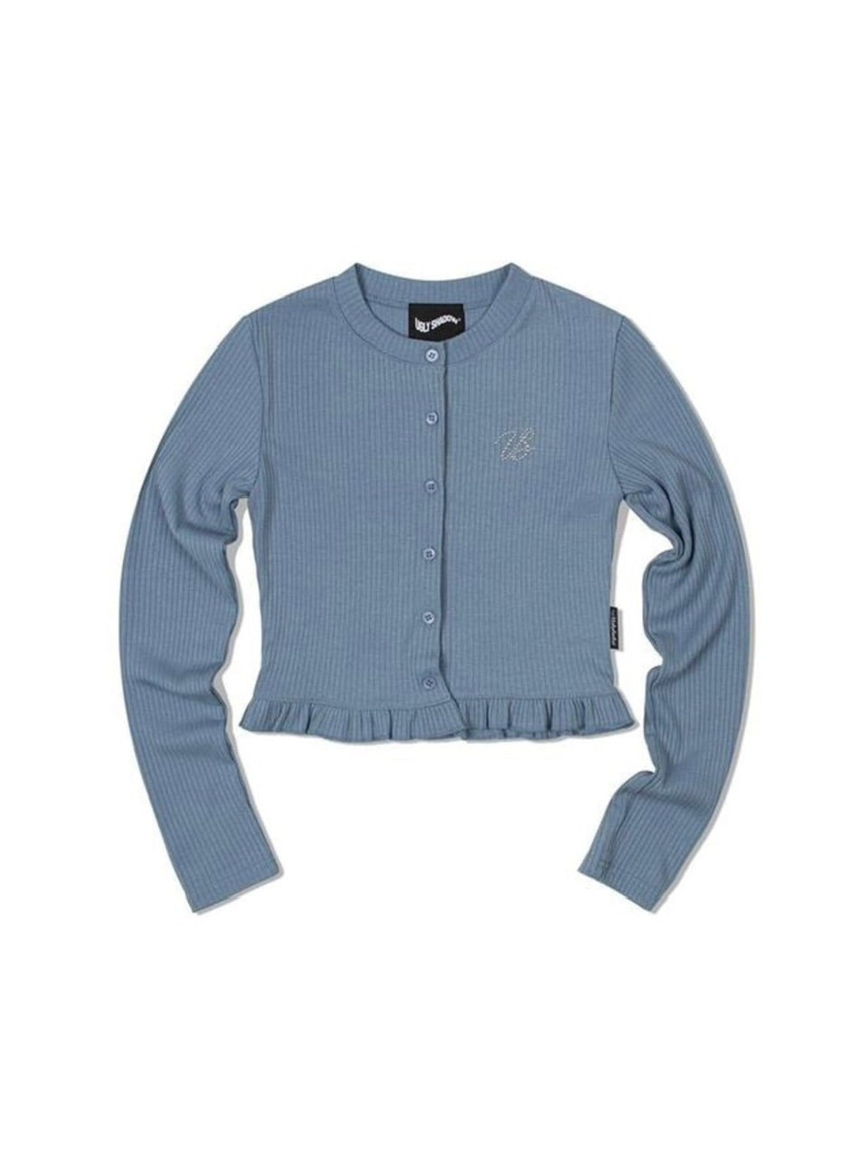 【Uglyshadow】CRYSTAL CARDIGAN / 【アグリーシャドウ】クリスタル長袖カーディガン