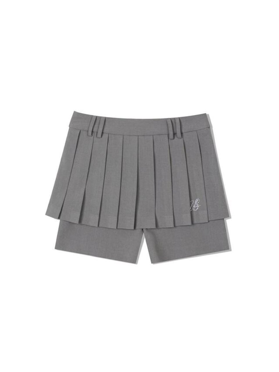 【Uglyshadow】PLEATS PANTS SKIRT