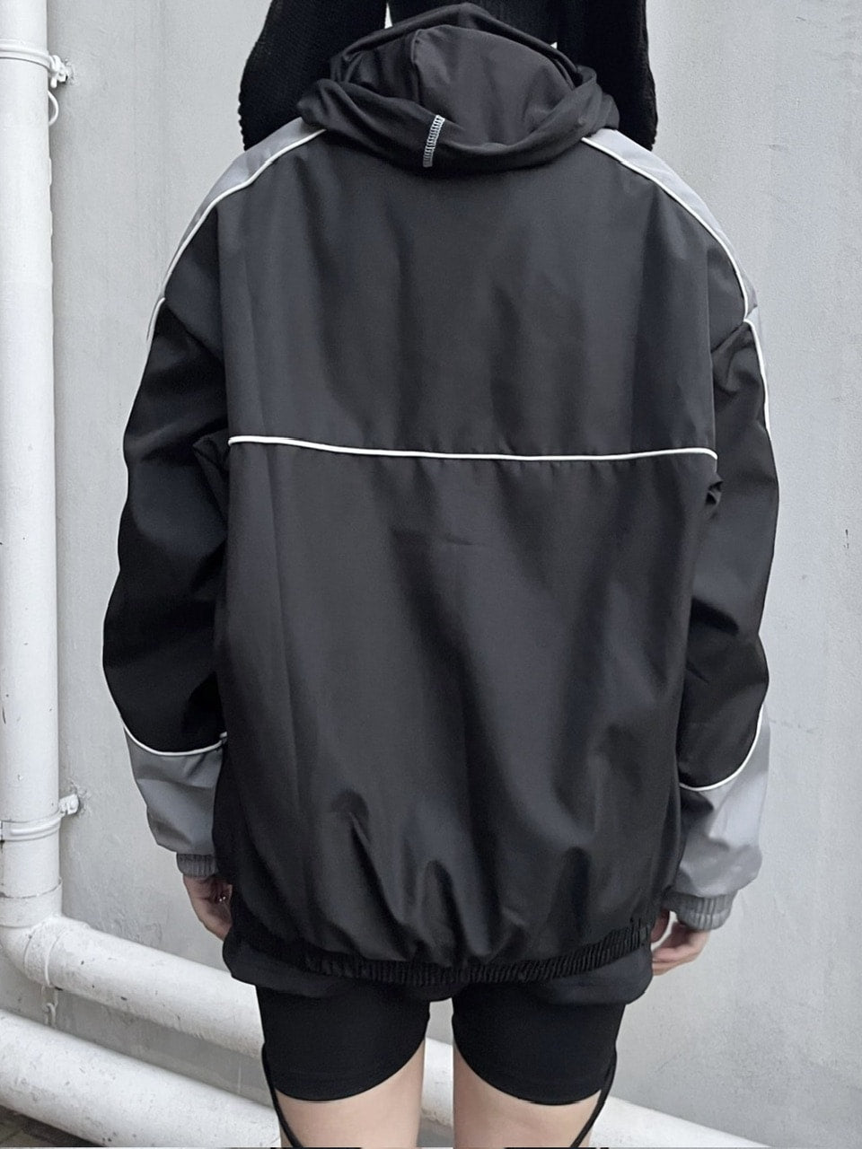 受注制【Never mind the XU】star zipup blouson