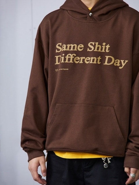 【ARCH by ROARINGWILD】SLOGAN LOOSEFIT HOODIE