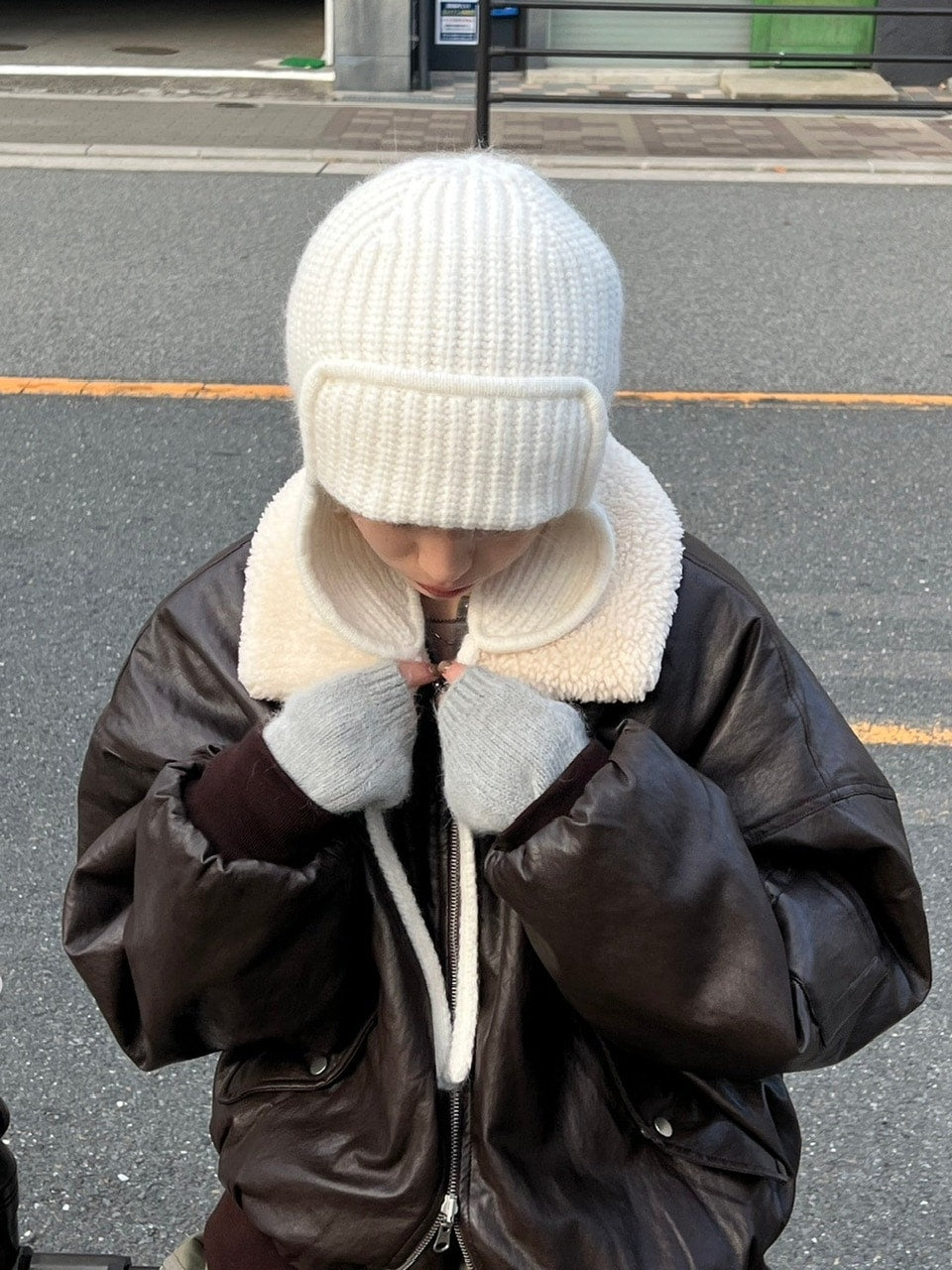 【Chikashitsu +】arm warmer (6color)