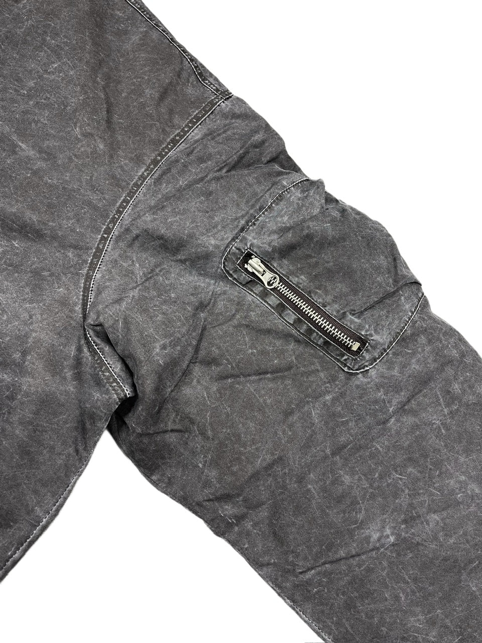 受注制【Never mind the XU】pigment bomber padding (2color)