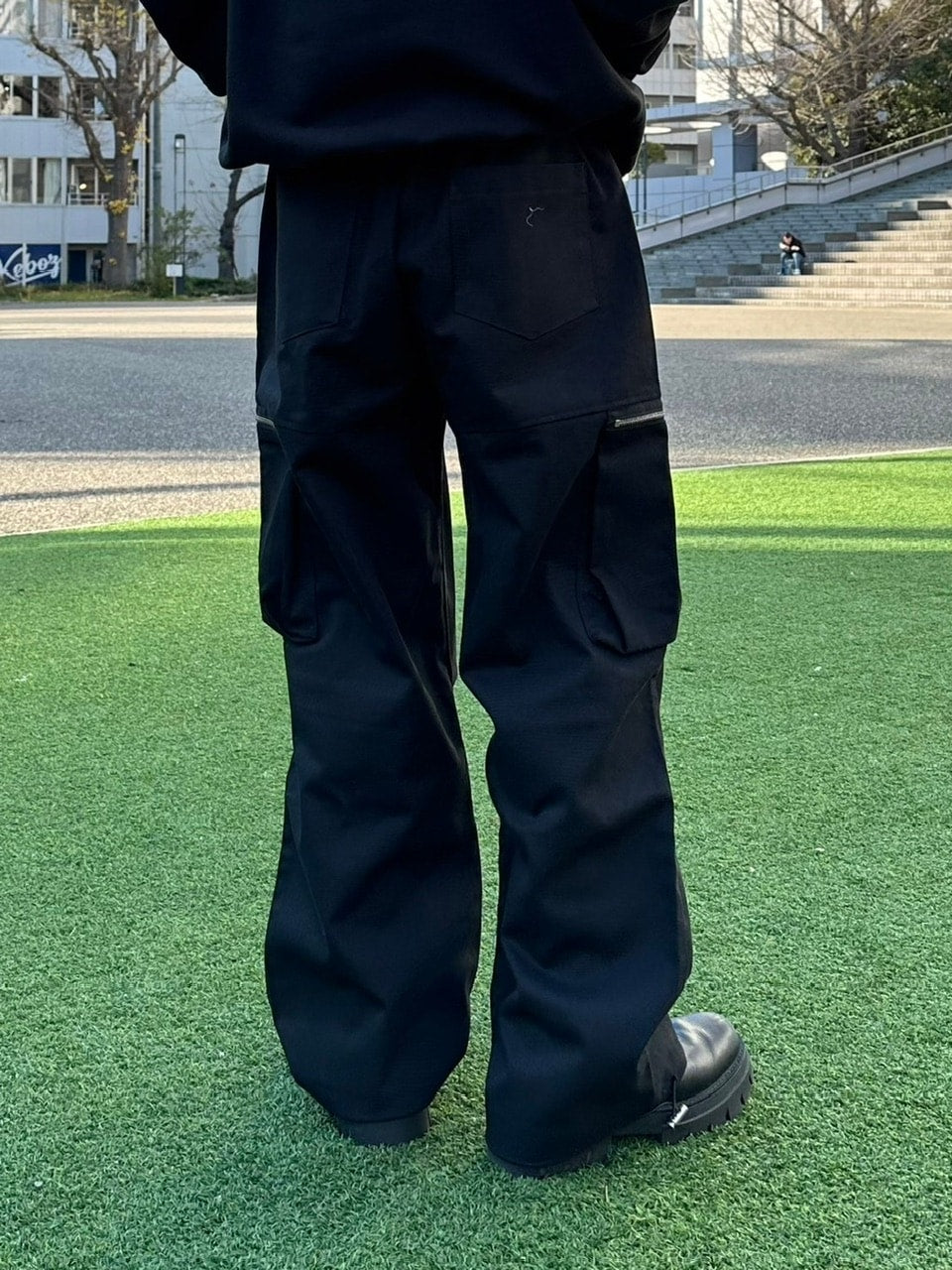 大阪店WEB限定受注制【Chikashitsu +】zip cargo pants