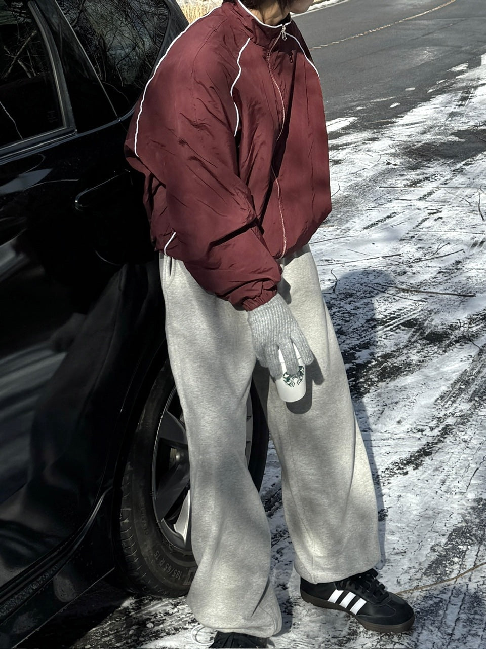 受注制【RENOL】piping nylon jacket (2color)